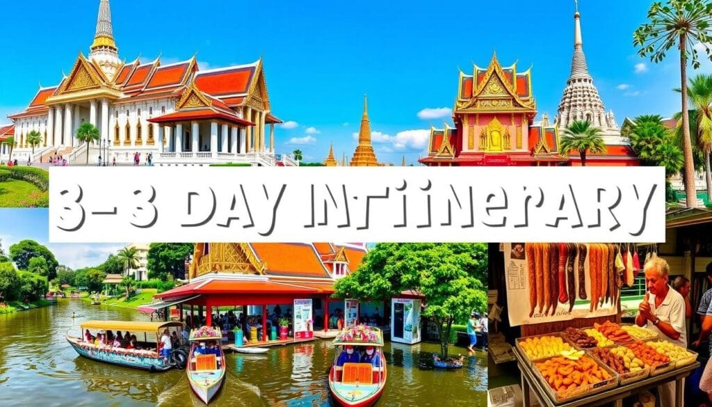 Bangkok 3-Day Itinerary Highlights