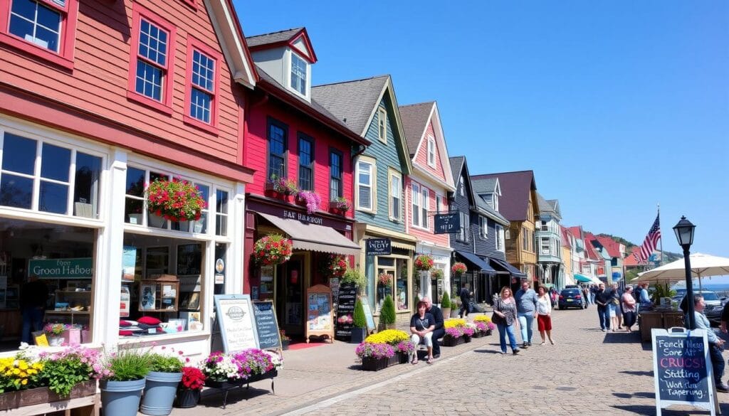 Bar Harbor Downtown Shopping