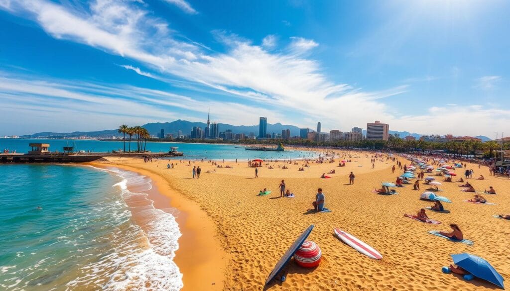 Barceloneta Beach Barcelona