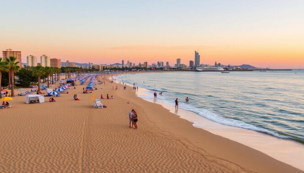 Barceloneta Beach Barcelona Waterfront