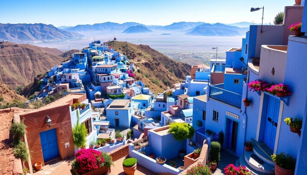 Chefchaouen Blue City Landscape