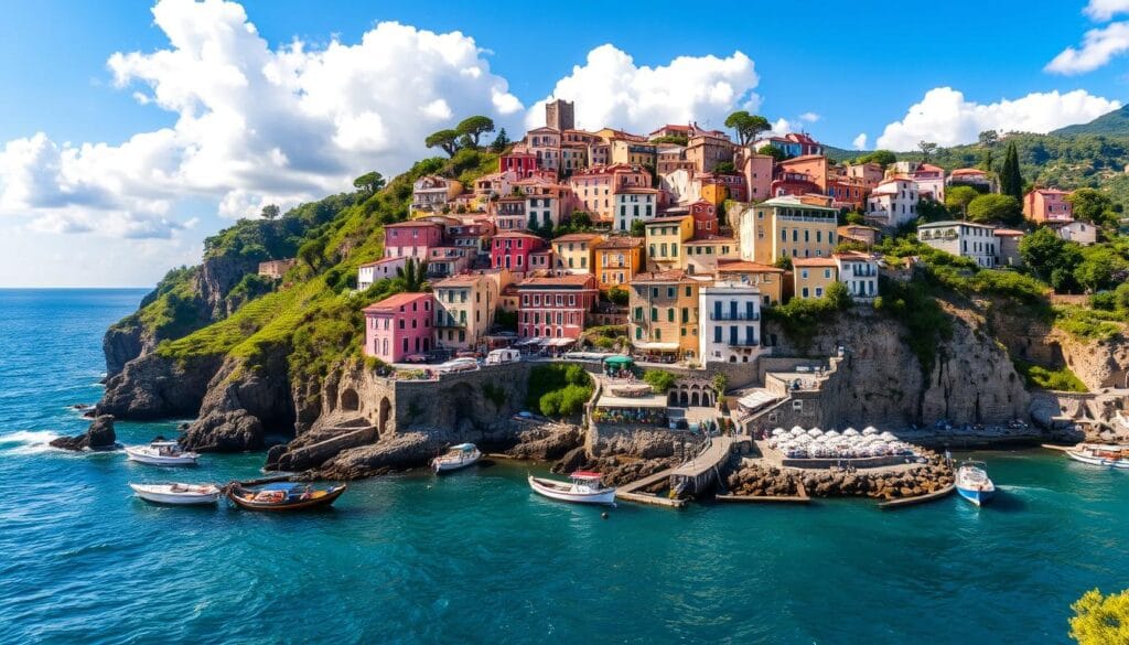 Cinque Terre Villages Landscape