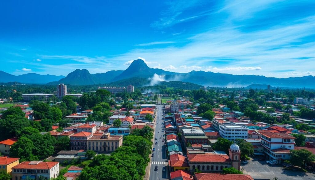 Cities Near Angel Falls in Venezuela