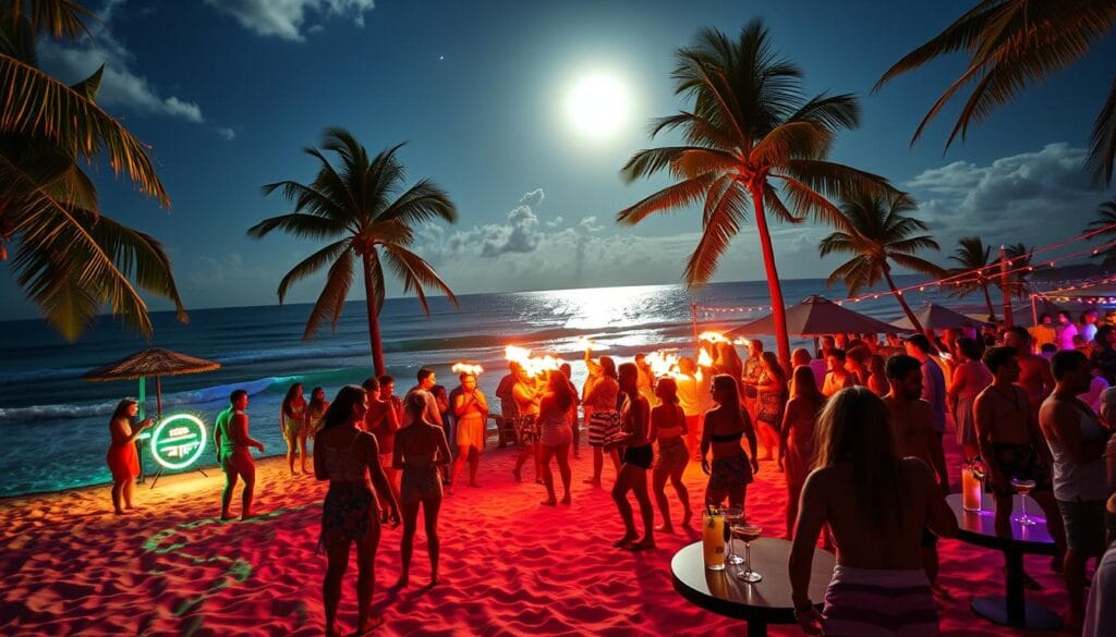 Full Moon Party Atmosphere