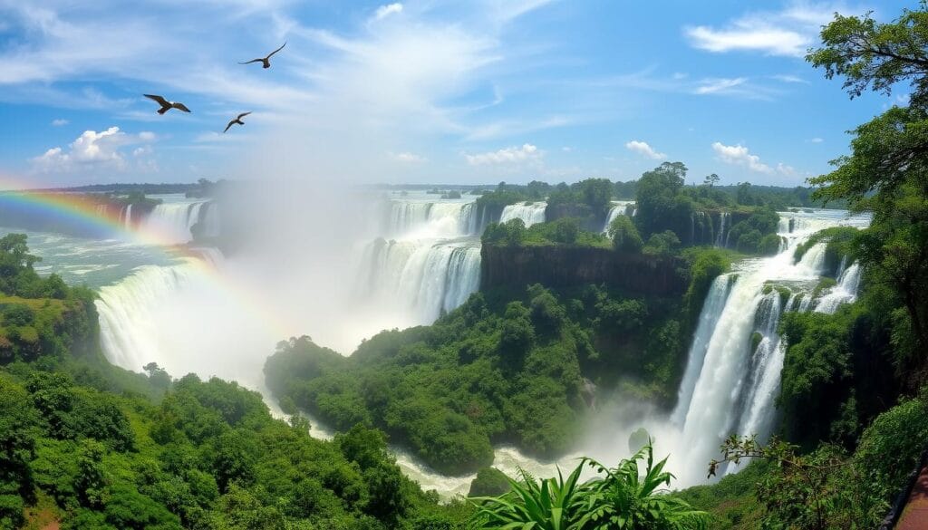 Iguazu Falls Panoramic View