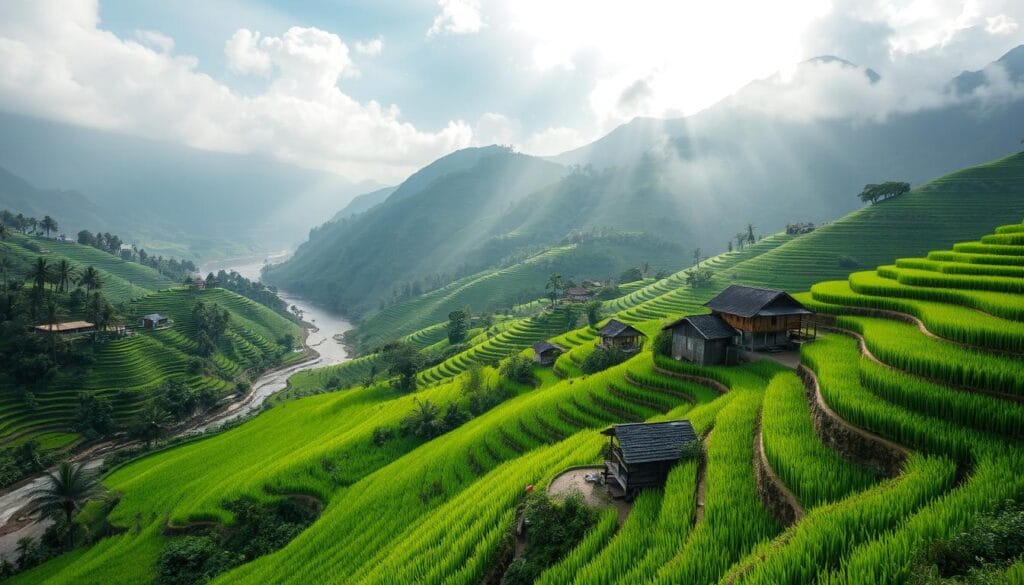 Mai Chau Valley Landscape