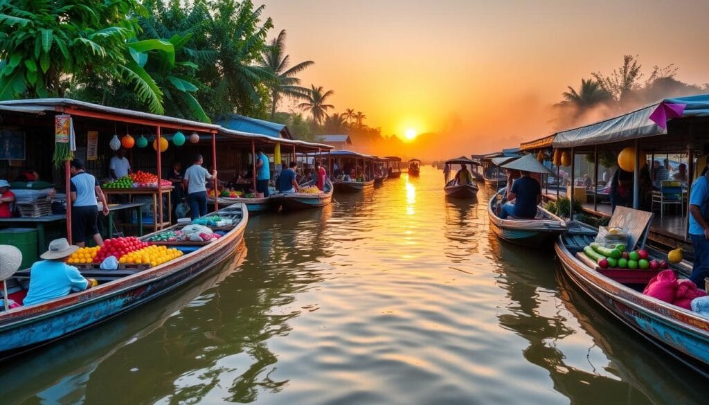 Mekong Delta Floating Market