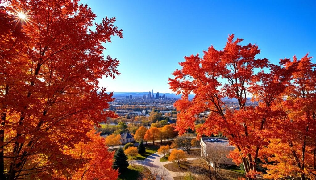 Nashville Fall Foliage Landscape