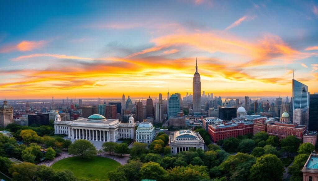 New York City Museums Panorama