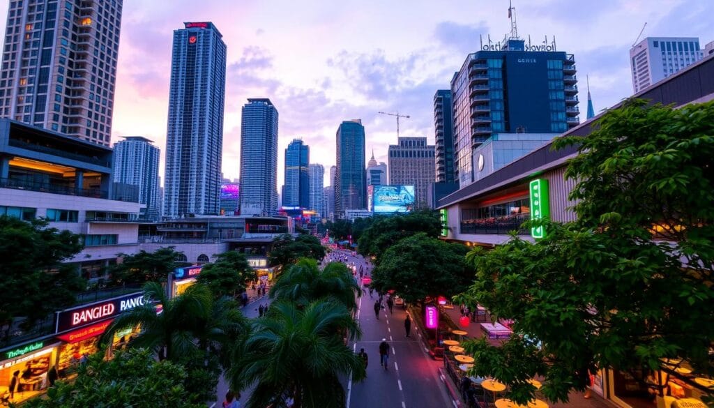 Sukhumvit Bangkok Urban Landscape