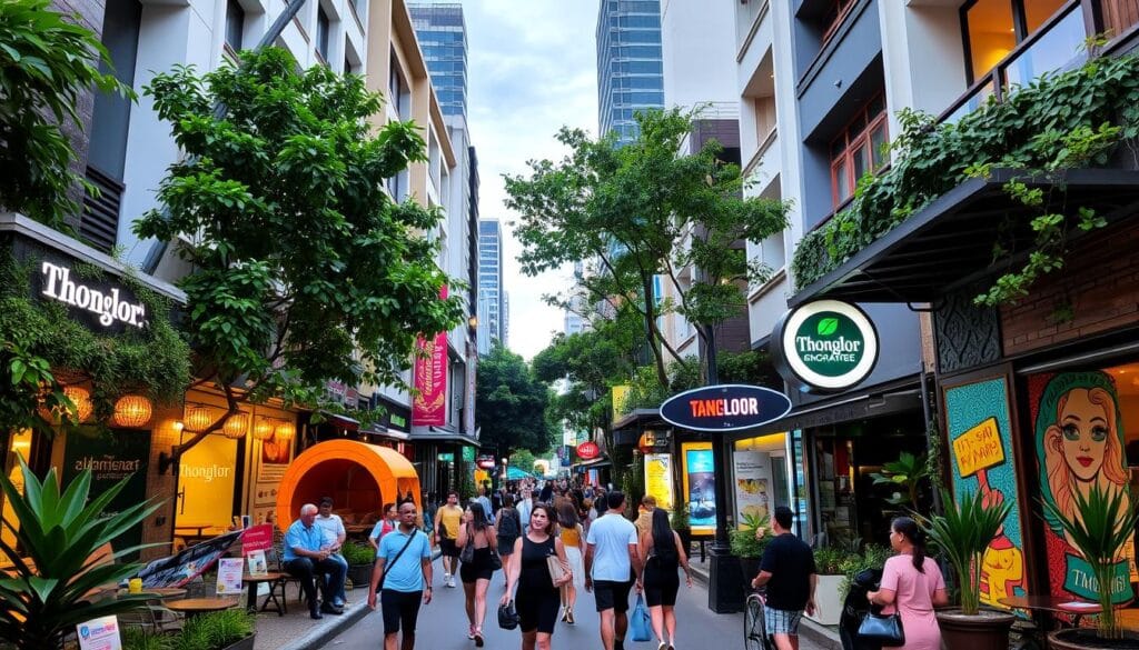 Thonglor Bangkok Trendy Neighborhood