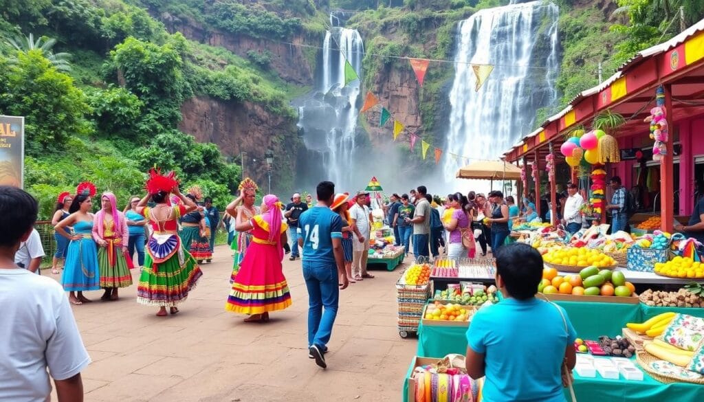 Venezuelan Cultural Celebration Near Angel Falls