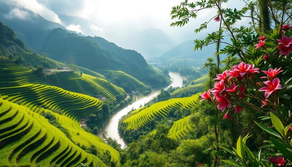 Vietnam Lush Nature Landscapes